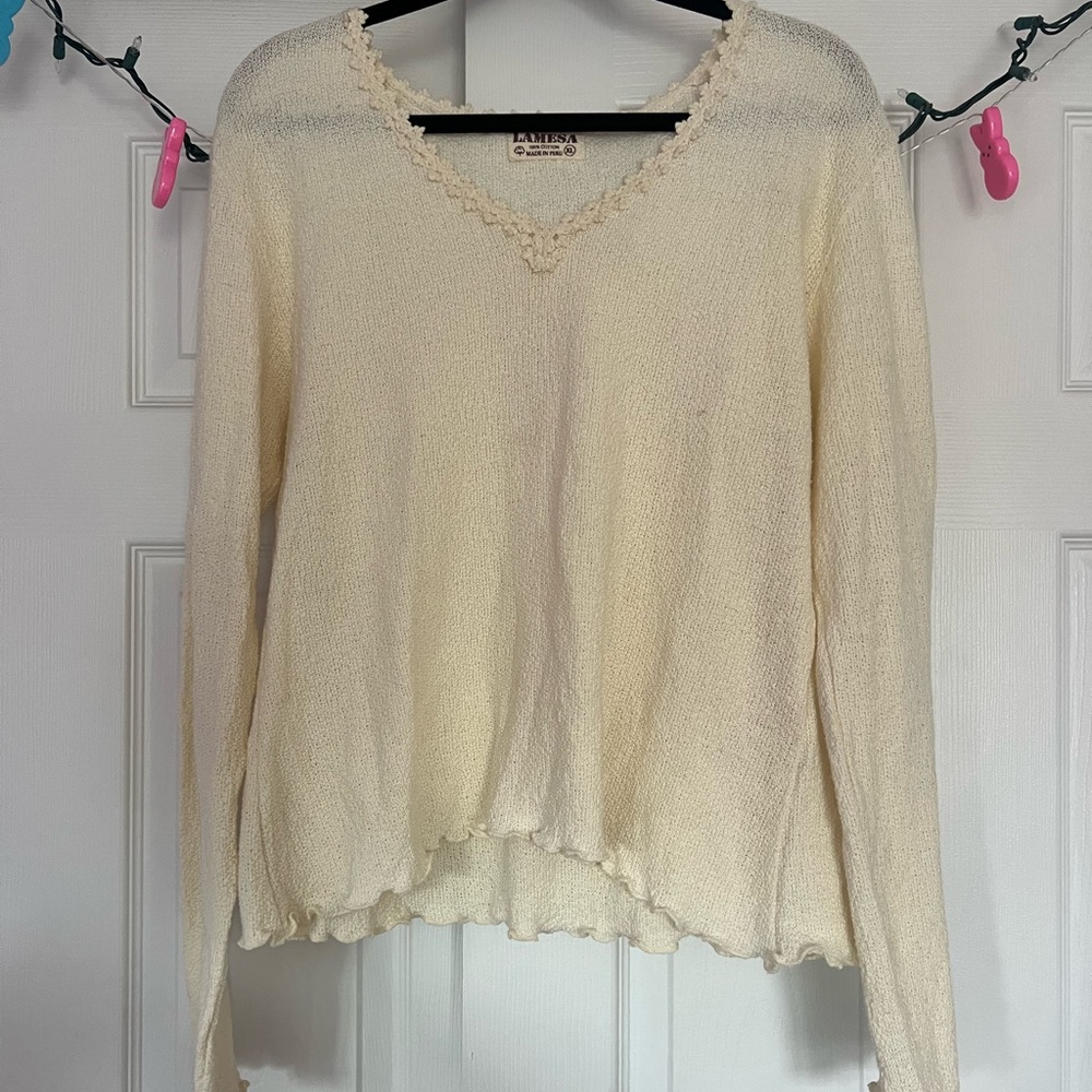 LA MESA cotton long sleeve